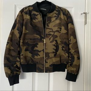 Camo Bomber Jacket